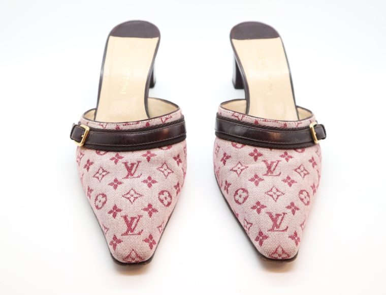 Louis Vuitton Pumps Mini Lin rosa 38 1/2-14362