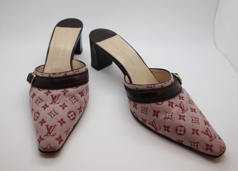 Louis Vuitton Pumps Mini Lin rosa 38 1/2-14370