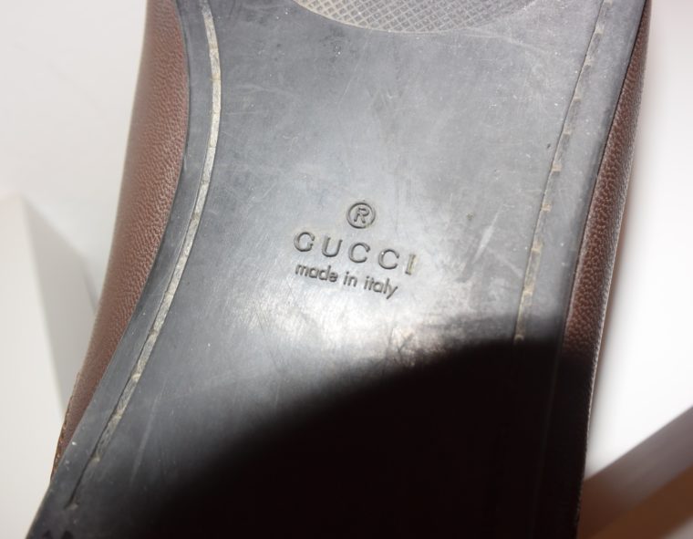 Gucci Stiefel braun Leder 38 -13411