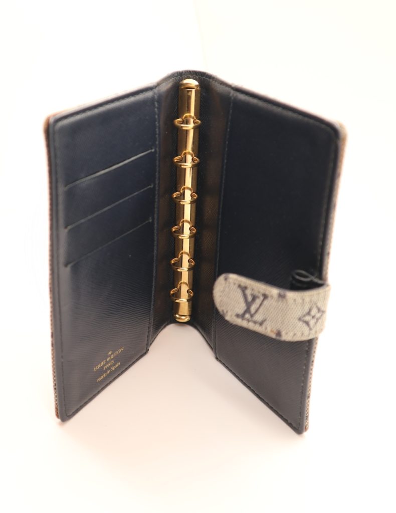 Louis Vuitton Kalender Agenda Pm Mini Lin grau Luxus Store