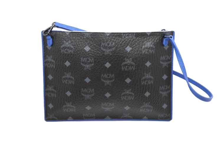 MCM Tasche Pochette schwarz blau-15340