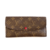 Louis Vuitton Geldbörse Emilie Monogram Canvas Braun