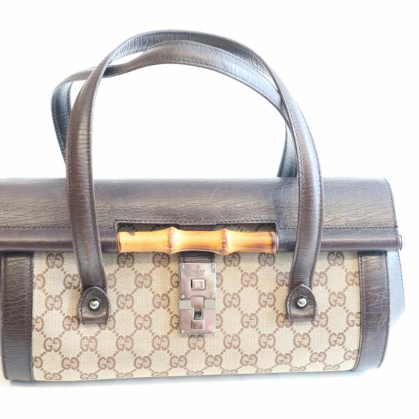 Gucci Tasche Dunkelbraun Beige